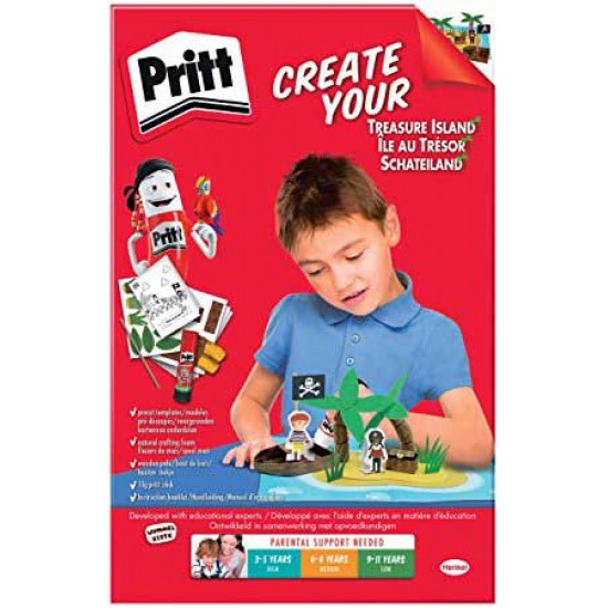 PRİTT 1909804 CRAFTKİT 11GR PİRATE SHİP