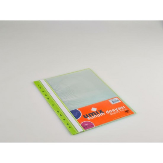 UMİX SUNUM DOSYASI YEŞİL 11 DELİKLİ U1182-YE