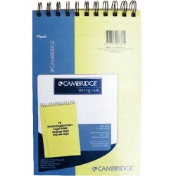 MEAD 253852 SPR BLOKNOT SARI A5 70YP KARELİ
