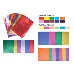 KESKİN 180021-99 RAİNBOW YILDIZLI ELİŞİ KAĞIDI 10LU