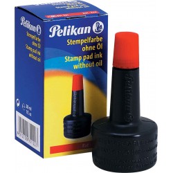 PELİKAN ISTAMPA MÜREKKEBİ 30CC KIRMIZI