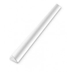 MAS 8174 PLASTİK SIRTLIK ÜÇGEN A4 10MM BEYAZ