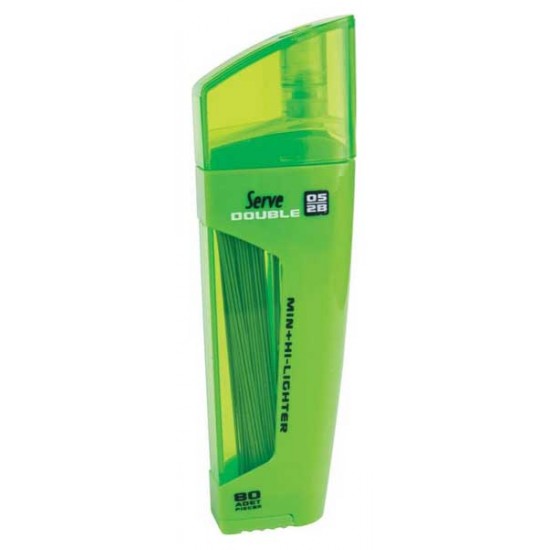 SERVE DOUBLE FMY05 MİN+FOS.KALEM 05MM YEŞİL