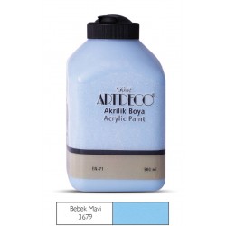 ARTDECO 070L-3679 AKRİLİK BOYA 500ML BEBEK MAVİ