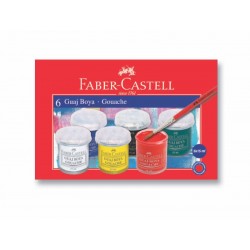 FABER GUAJ BOYA 6 RENK ŞİŞE 160400
