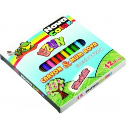 NOVA COLOR NC-2112 PASTEL BOYA TAM BOY 12 RENK