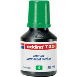 EDDİNG MÜREKKEP T25 YEŞİL 25ML