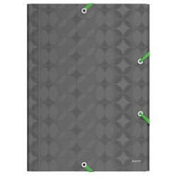 LEITZ 4515-89 RETRO CHİC LASTİKLİ DOSYA GRİ