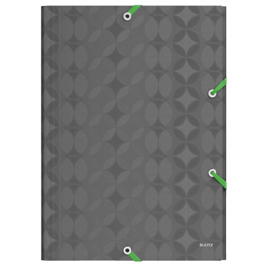 LEITZ 4515-89 RETRO CHİC LASTİKLİ DOSYA GRİ