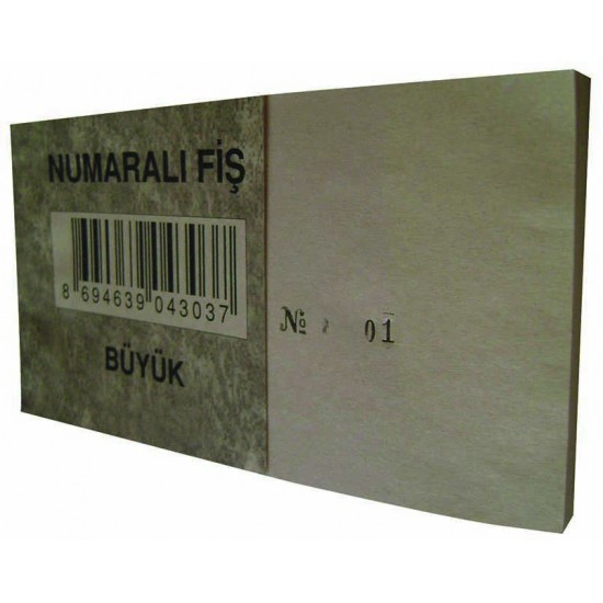 DİLMAN 4303 NUMARALI FİŞ BÜYÜK