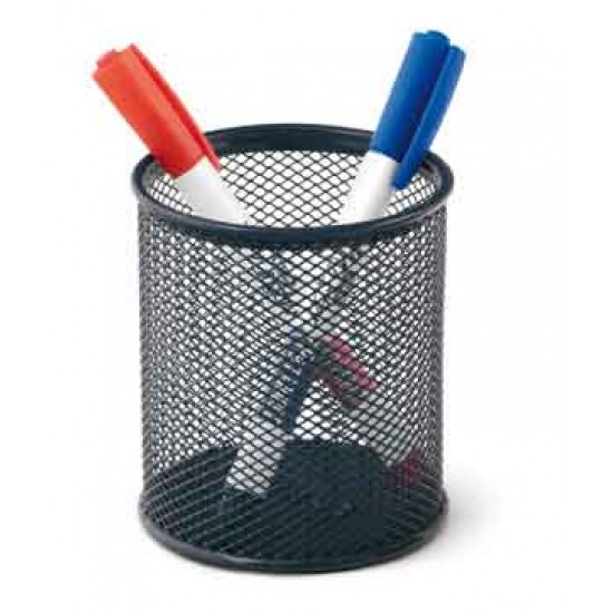 MAS 0500 MASA KALEMLİK PERFORE SİLİNDİR SİYAH