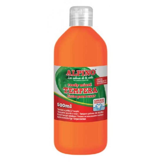 ALPİNO DM-172 TEMPERA SULUBOYA 500ML TURUNCU