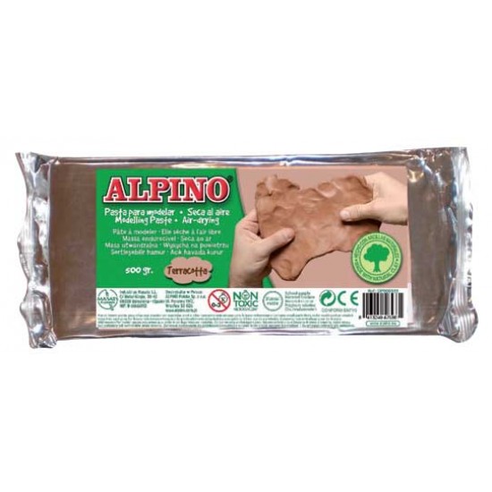 ALPİNO DP-105 ŞEKİLLENDİRME KİLİ 500 GR KAHVE