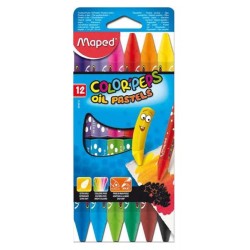 MAPED 864010 COLOR PEPS YAĞLI PASTEL 12Lİ