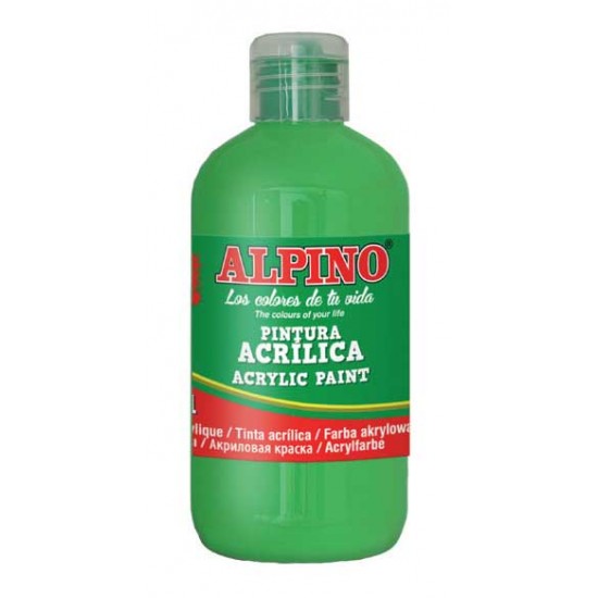 ALPİNO AKRİLİK BOYA YEŞİL 250 ML DV-000208