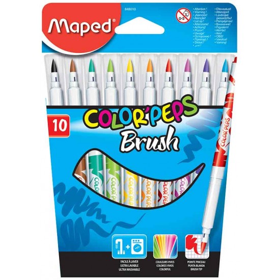MAPED 848010 COLOR PEPS KEÇELİ KALEM 10LU
