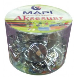 MAPİ 910 57 00 YOYO YUVARLAK KROM KAPLI PLASTİK