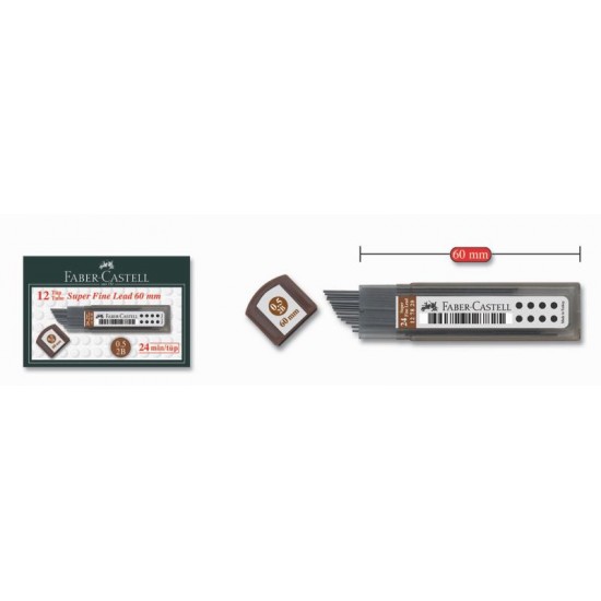 FABER SÜPER FİNE MİN 05 2B 60MM 127820