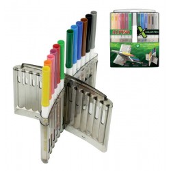 ALPİNO AR-135 COLOR PEN KEÇELİ KALEM 12Lİ