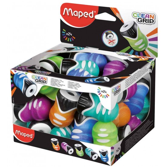 MAPED 014111 KALEMTRAŞ CLEAN GRİP TEK DELİKLİ