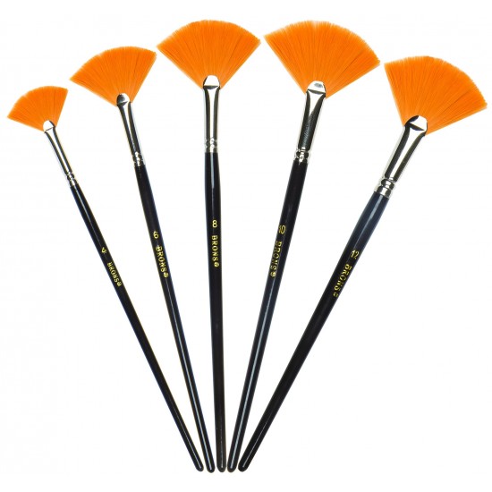 BRONS BR-607 YELPAZE YAĞLI BOYA FIRÇASI NO:10