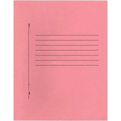 ALEMDAR LÜKS TAM KAPAK TELLİ DOSYA PEMBE