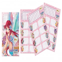 GIPTA 3130 WİNX DERS PROG.OKUL ETİKETİ 16X24 3YP