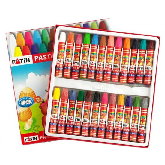 FATİH 50340 PASTEL BOYA 24 RENK