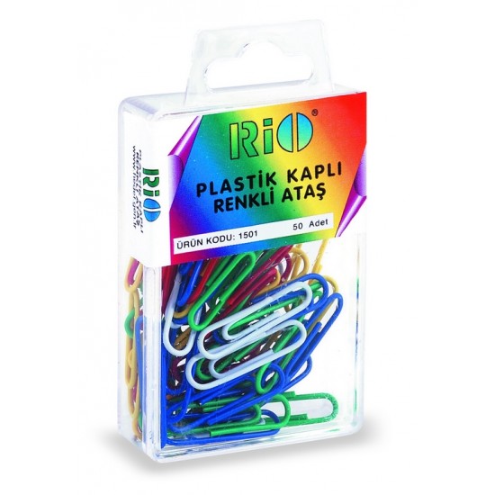 RİO 1501 RENKLİ ATAŞ PVC KAPLI 28MM