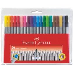 FABER GRİP FİNEPEN 0.4MM 20 RENK 151620