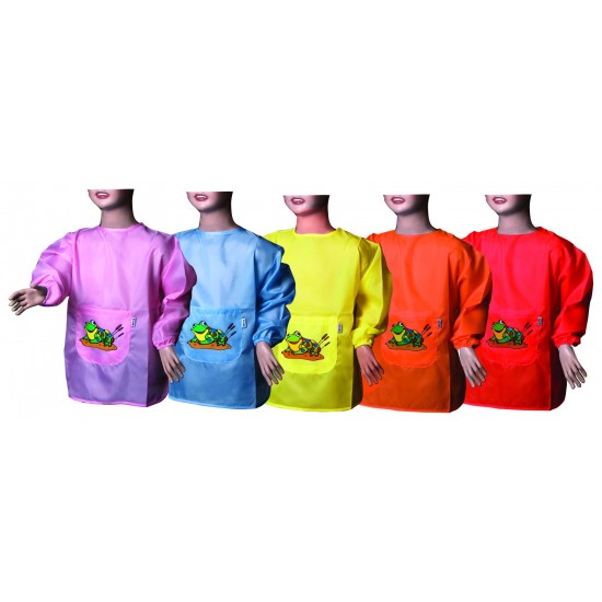 NOVA COLOR NC4107-KI ÖĞRENCİ BOYAMA ÖNLÜĞÜ KIRMIZI