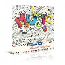 GIPTA 2910 TEL DKŞ KRTN KPK MÜZİK DEF 17X24 40YP