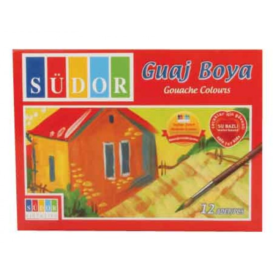 SÜDOR SD500-04 GUAJ BOYA 20ML VERMİYON