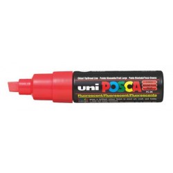 UNİ PC-8K POSCA SU BAZLI POSTER MARKÖRÜ F.KIRMIZI