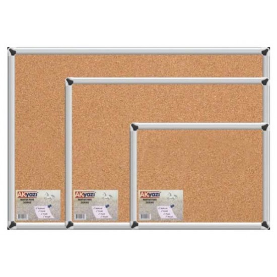 AKYAZI 0154 90X120 ALÜMİNYUM MANTAR PANO