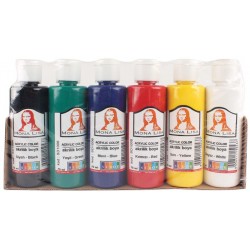 SÜDOR SD1006 MONALİSA AKRİLİK BOYA 70ML 6LI SET