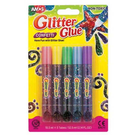 AMOS GCF10B5 SİMLİ YAPIŞTIRICI CONFETİ 105ML