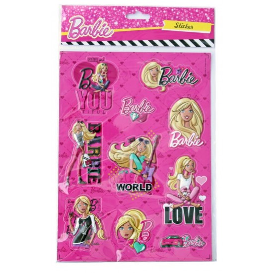 DOLPHİN B-4673 BARBİE 3D STİCKER