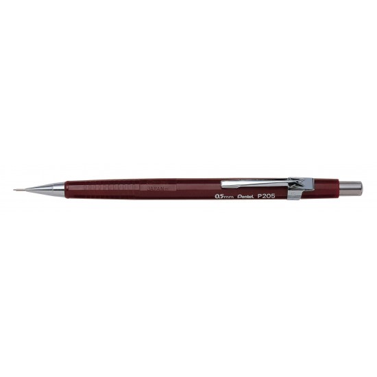 PENTEL P205-B TEKNİK ÇİZİM VERSATİL 05MM KIRMIZI