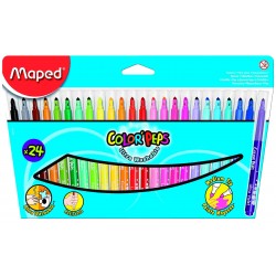 MAPED 845022 COLOR PEPS KEÇELİ KALEM 24LÜ