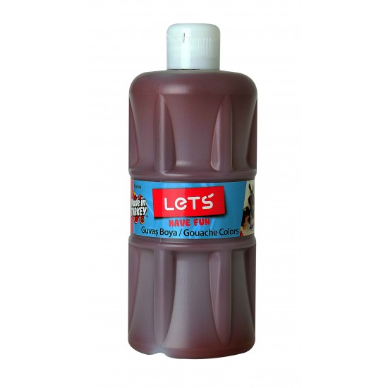 LETS L5108 GUAJ BOYA 500ML KAHVERENGİ