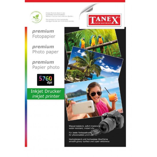 TANEX FOTOĞRAF KAĞIDI A4 240GR 20Lİ