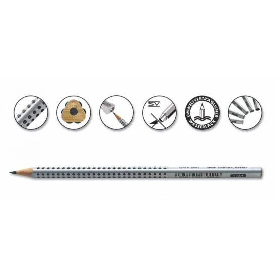 FABER DERECELİ KALEM GRİP 2001 HB 117000