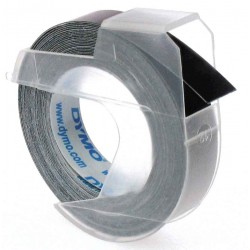 DYMO 520109 KABARTMA ŞERİT 9X3M SİYAH