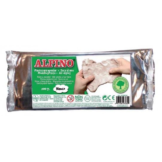 ALPİNO DP-104 ŞEKİLLENDİRME KİLİ 500 GR BEYAZ