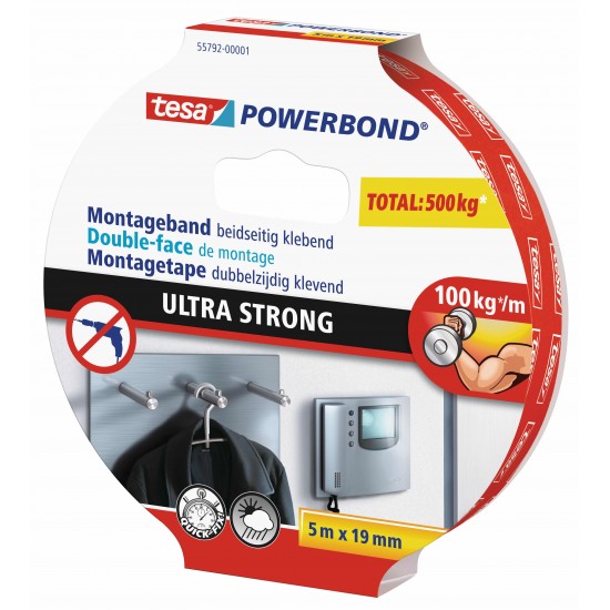 TESA 55792 POWERBOND ULTRA GÜÇLÜ 5 mX19m