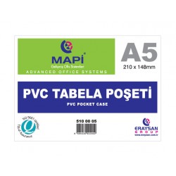 MAPİ 510 00 05 A5 PVC TABELA POŞET