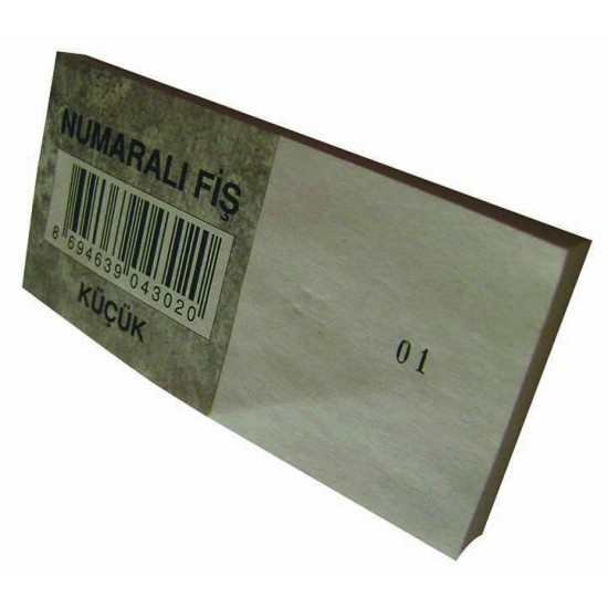 DİLMAN 4302 NUMARALI FİŞ KÜÇÜK