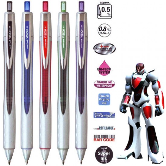 UNİ UBN-178 VİSİON RT MEKANİK ROLLER 08MM MOR