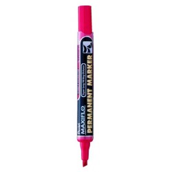 PENTEL NLF60-B MARKÖR KESİK UÇ KIRMIZI